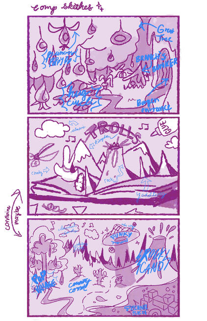 comp sketches