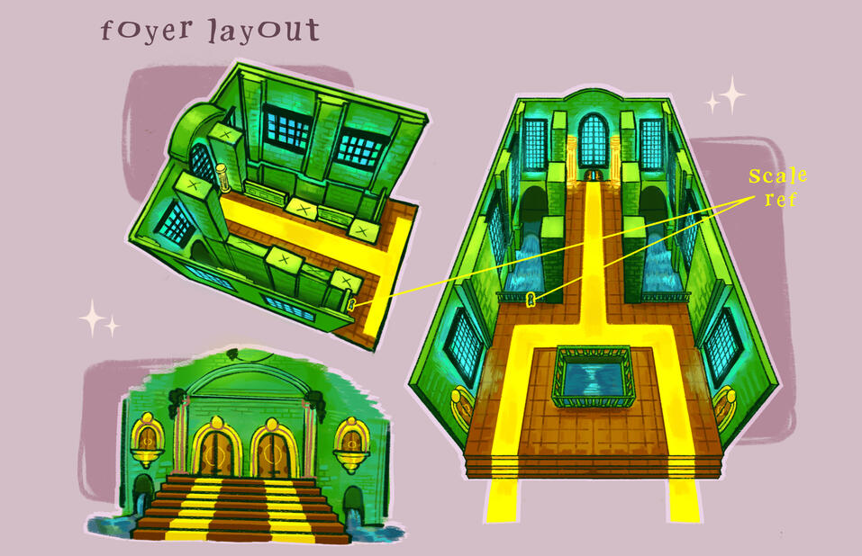 emerald city layout